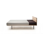 Preview: MODO - wysokojakościowe minimalistyczne łóżko designerskie z litego drewna